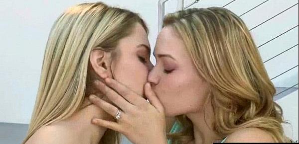  Lovely Sexy Lesbo Girls (Mia Malkova & Kenna James) Playing On Camera video-22